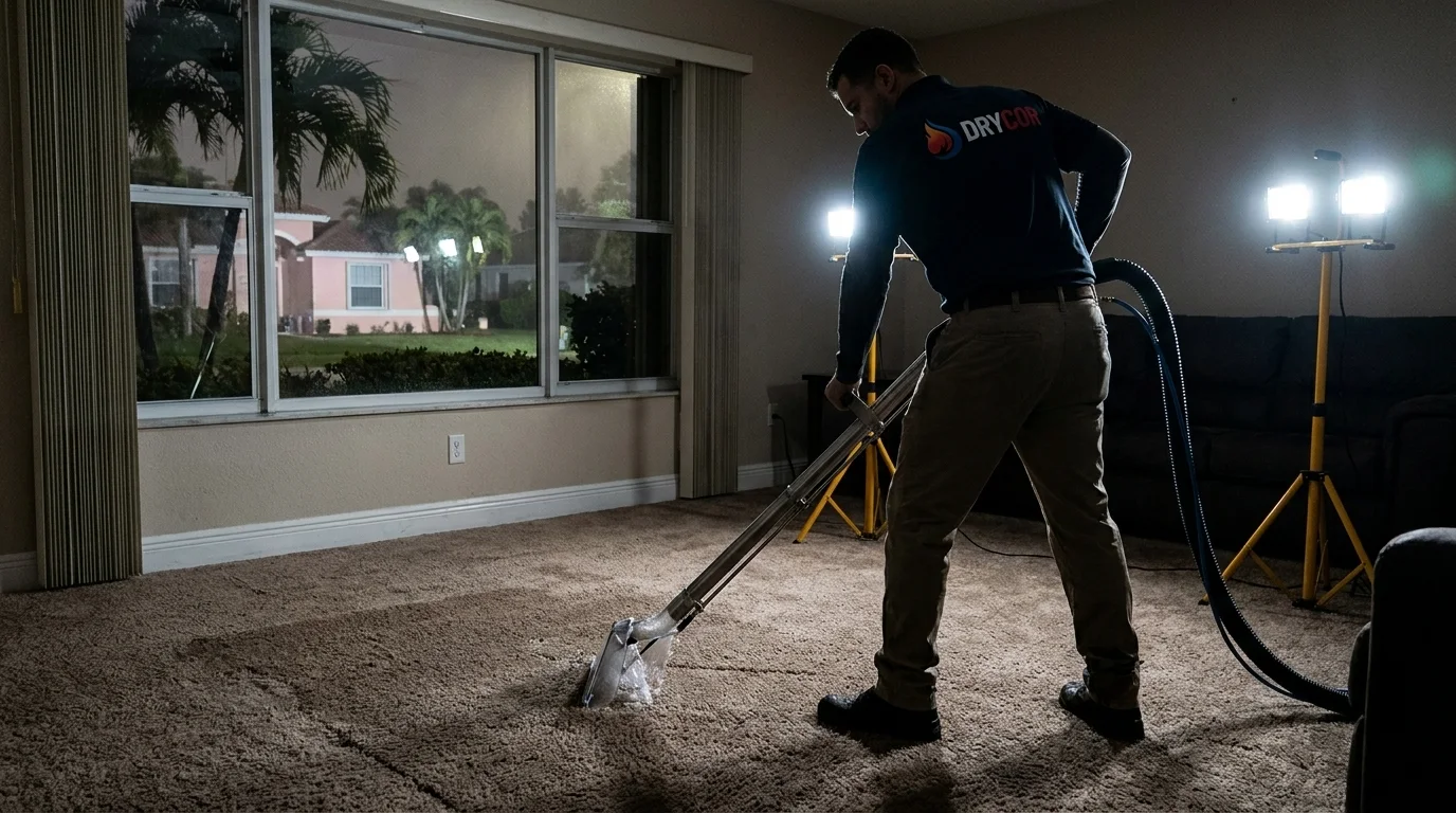 24/7 Emergency Water Removal & Cleanup in Clearwater