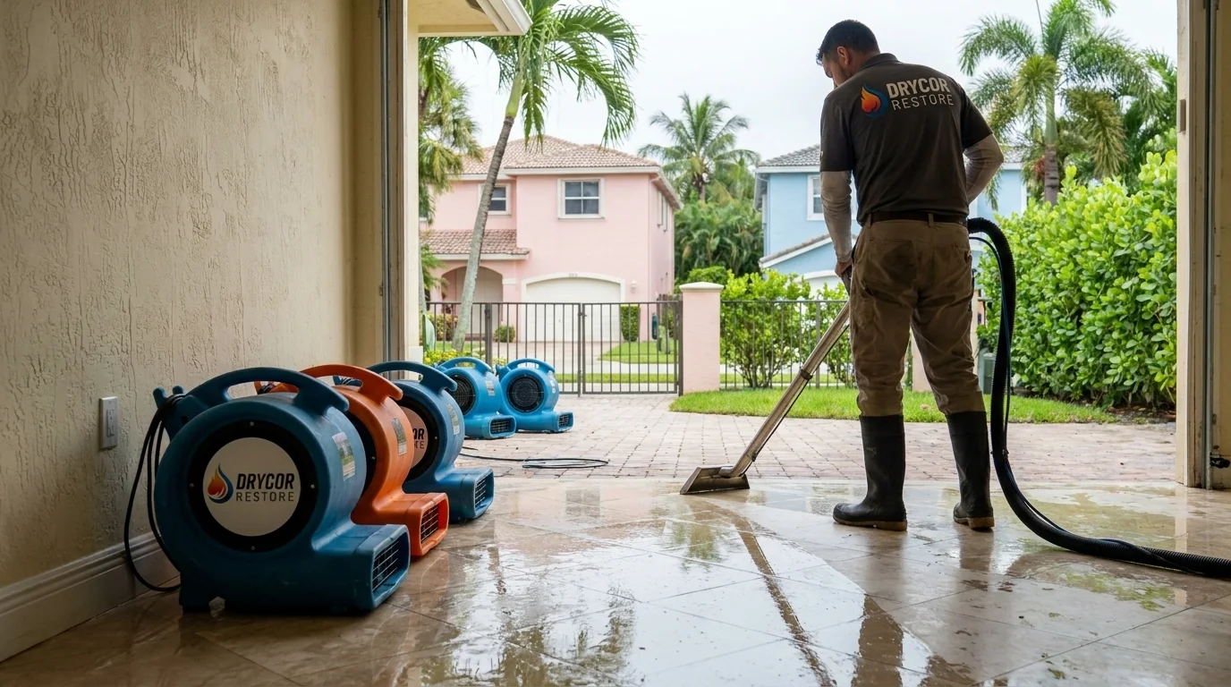 Emergency Water Cleanup in Bartow