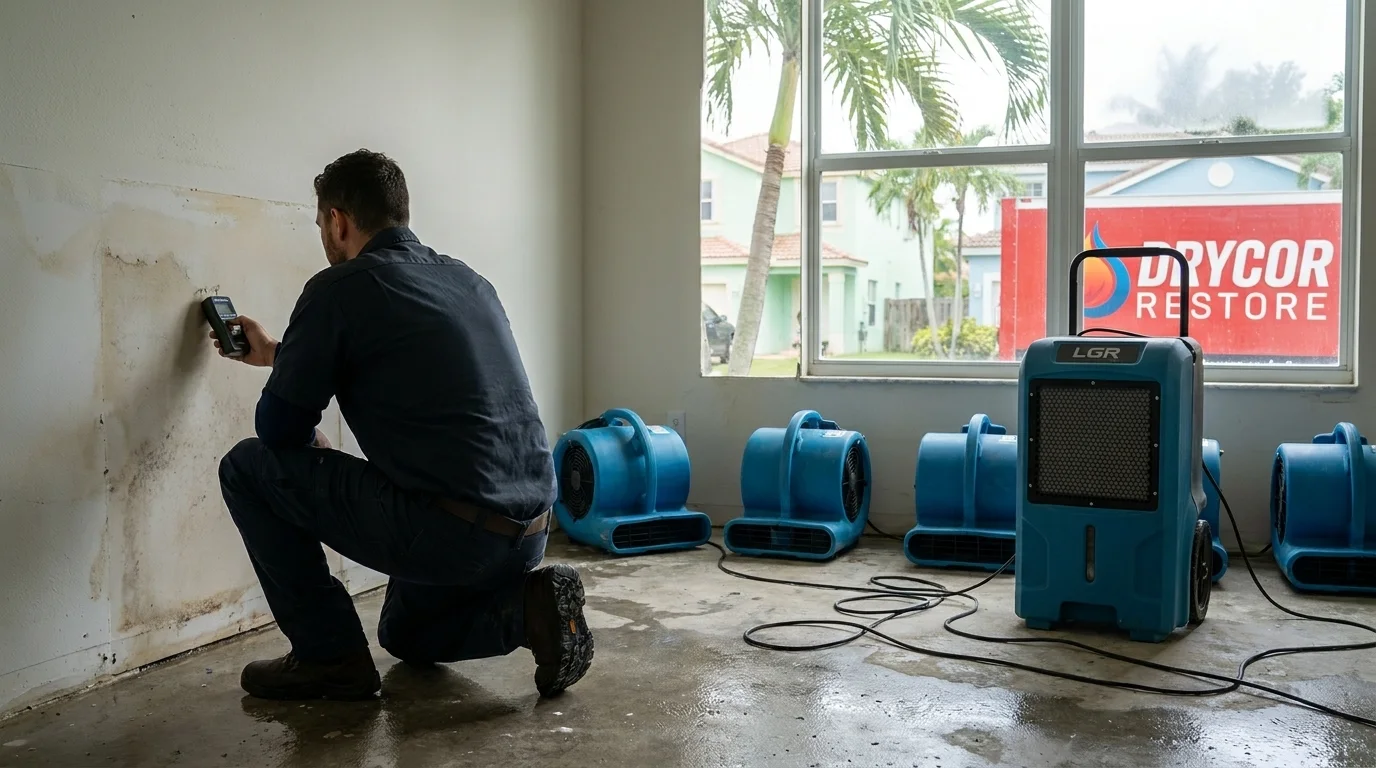 Water Damage Restoration in Trinity